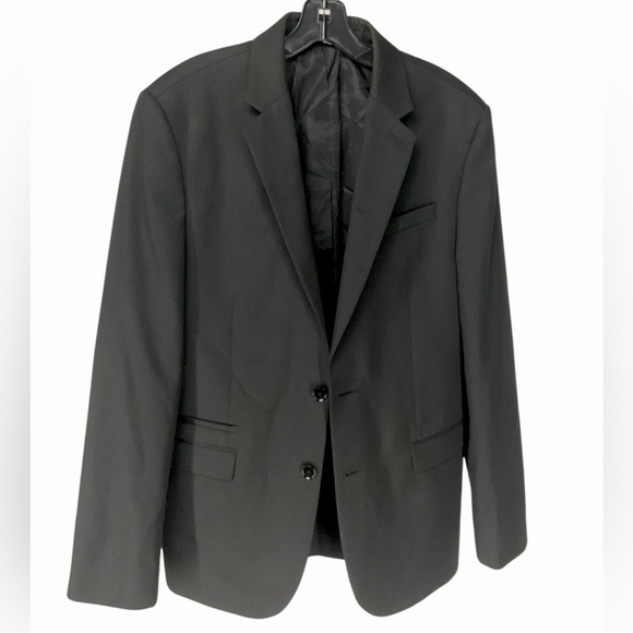 EXPRESS / Black Slim Fit Blazer / Size 40R - Picture 2 of 12